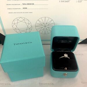 Tiffany & Co. Diamond Solitaire Ring